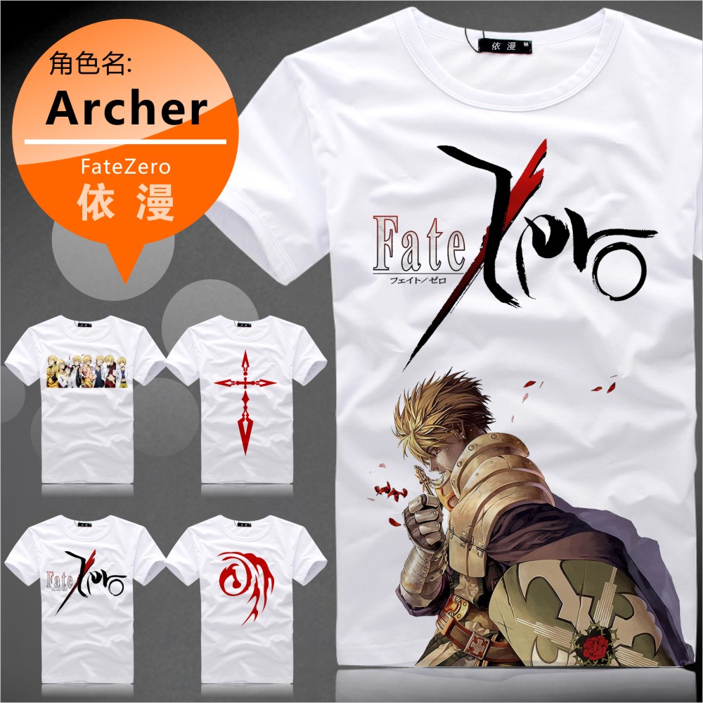 zero anime clothes short-sleeve t-shirt  symbol of the archer