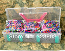 24 Sets per Lot Loom Kits 1 set contains 1 box 1800 bands 3 loom 72