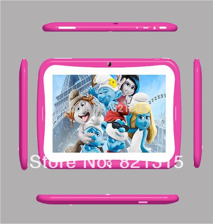 R70DC Kids children Tablet PC Android 4 2 7 inch Capacitive Screen 1024x600 RK3028 Dual Core
