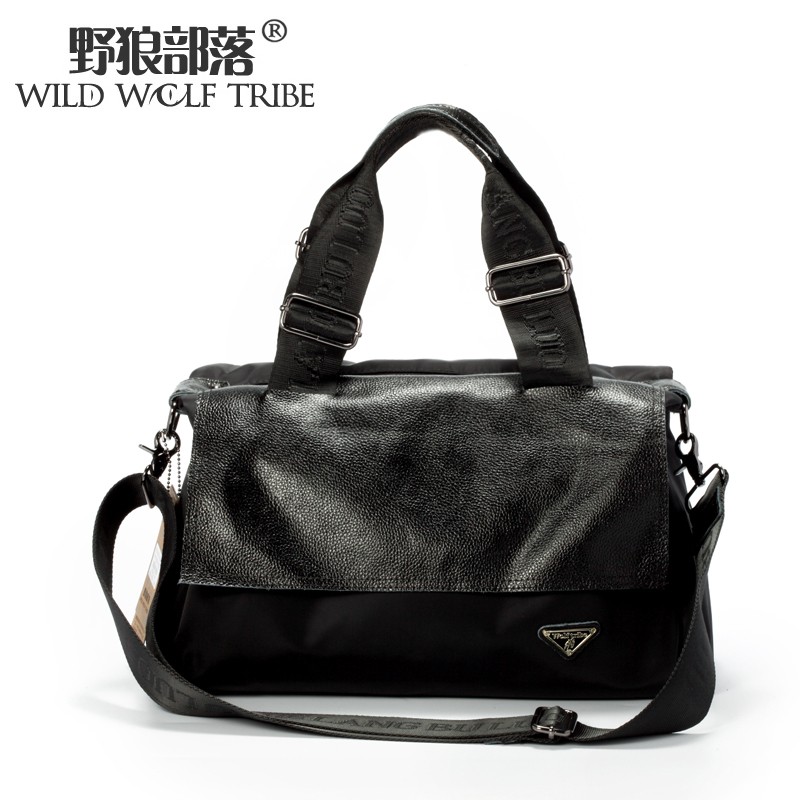 Wolf women s tribe handbag man bag portable multi purpose 103 12 square meter cross body