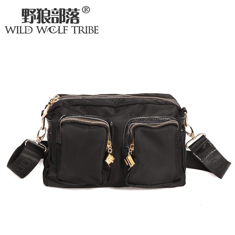 Oxford fabric women s handbag tribal small package of the wolf one shoulder cross body 2013