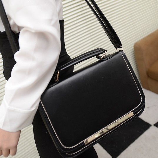 2014 spring and summer vintage shoulder bag leather quality fashion cross body bag small female bags