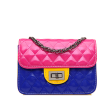 Mini bags 2014 women’s fashion handbag plaid chain bag one shoulder bag cross-body women’s