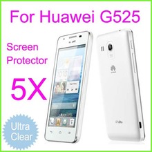 5pcs free shipping Huawei G525 screen protector,ultra-clear huawei ascend g525 LCD protective film.phone huawei g525 screen film