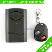 High Quality Wireless Remote Control Vibration Alarm for Door Window Free Shipping UPS DHL EMS CPAM HKPAM
