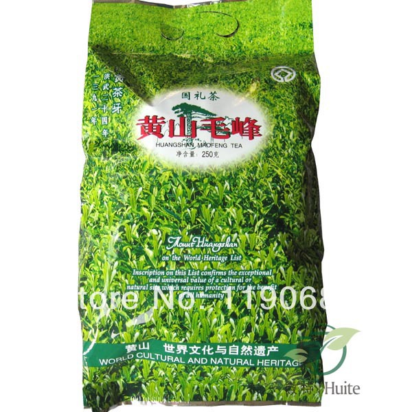 2014 new 250g early spring organic green tea China Huangshan Maofeng tea Fresh the Chinese green