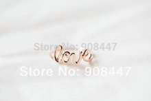 10 PCS lot R18 Hot Fashion Exquisite Alloy Love Letters Rings Fashion ring friendship ring cute