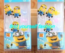 2014 Hot Wholesale Despicable Me Daddy Thief small yellow minion who headset earbuds ear headphones cartoon