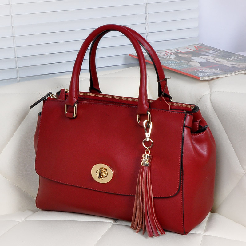 2014 new arrival Portable one shoulder cross body women s 100 genuine leather handbag trend women