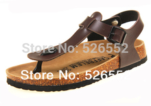 Free Shipping 2015 New Fashion Women Shoes Cork Slippers Lovers Birkenstock Shoes Beach Women Sandals Shoes