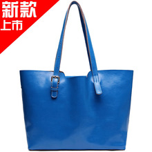 Genuine leather women’s handbag fashionable casual fashion 2013 wax leather bag women’s one shoulder handbag