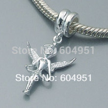 1PCS/lot 925 Sterling Silver Guardian Angel Charms for Easter Fits Pandora Style DIY Bracelets