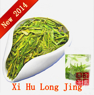 Only Today New 2014 West Lake Longjing Tea Dragon Well Green Tea Xi Hu Longjing Natural