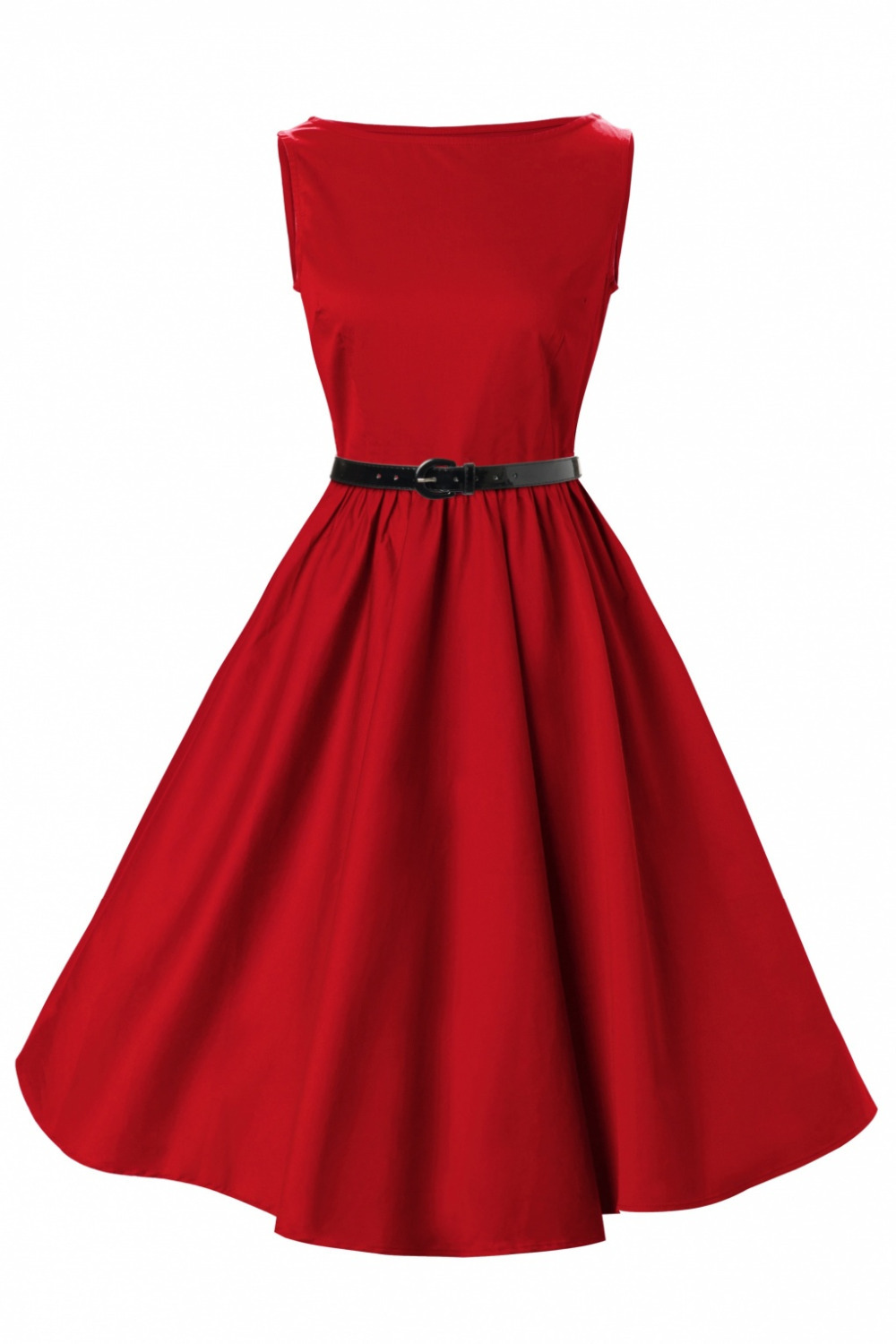 -party-dresses-prom-vestidos-red-black-cotton-fabric-womens-plus-size ...