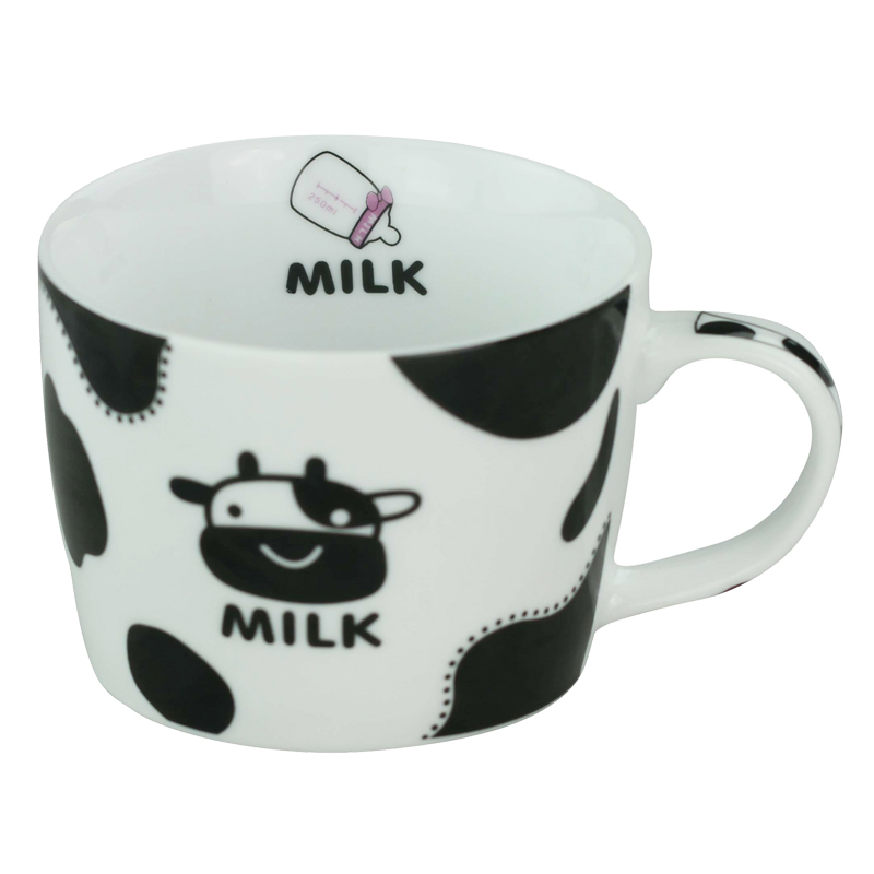 cartoon ceramic  mug coffee cup child water cup brief fashion