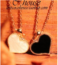 XL187 Korean jewelry Clover same paragraph Gossip Girl Serena love clavicle chain necklace Free shipping!