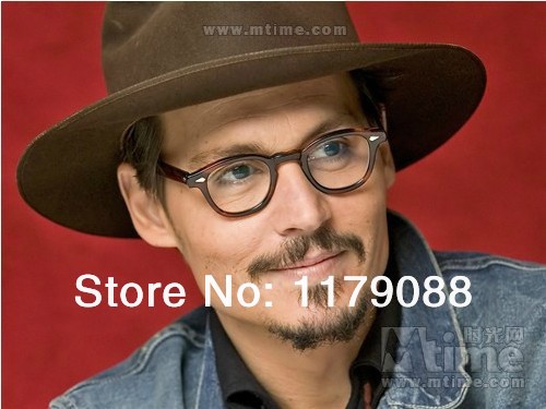 Купить Джонни Депп стили очки ретро Винтаж круглые очки стрелка мужчин ...
