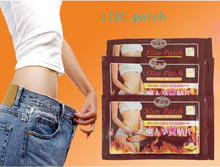 30pcs/lot The Third Generation Hot-Free Shipping Slimming Navel Stick Slim Patch Weight Loss Burning Fat Patch