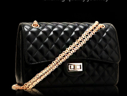 new 2015 fashion women messenger bag genuine PU leather shoulder bag casual girls diamond grid handbag