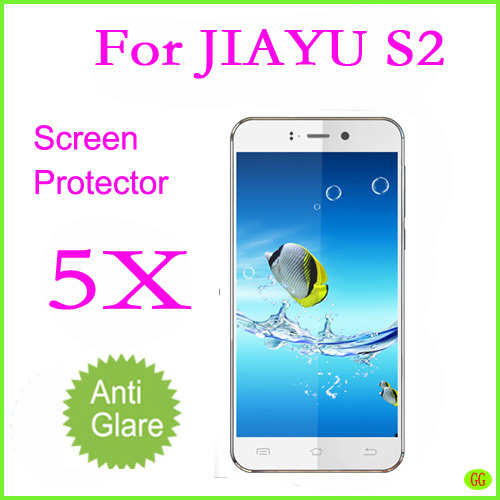 Free Shipping 5pcs JIAYU S2 5 0 Inch MTK6592 Octa Core screen protector Matte Anti glare
