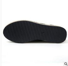 New 2014 Trendy HIGH platform genuine leather Oxford shoes for women Brogues British Creepers Flats Loafers