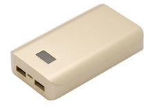 New Arrived 9800mAh digital indicate noeson 2 output Portable Battery Power Pack for iphone 5S and