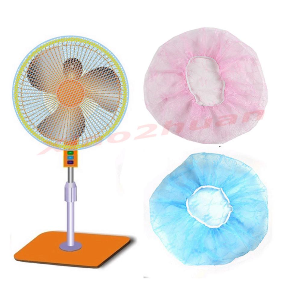 W110Free Shipping 5PCS LOT Child Baby Kids Home Fan Safety Protection COVER Nylon Rope Washable Dustproof