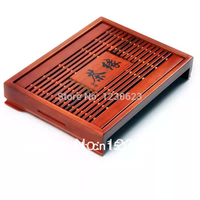 Free Shipping Hot Sale Free Shipping Coffee Tea Sets Solid Wood Tea Tray Chinese Kung Fu