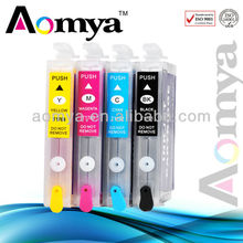 Refill ink cartridge T166 for epson ME101,ME10,printer ink cartridge for T1661-T1664 T166XL refillable ink cartridge