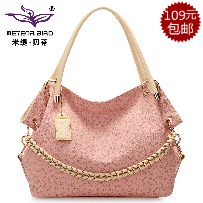 Betty 2014 european designer women handbag clutch fashion messenger shoulder bags chain big totes free shipping