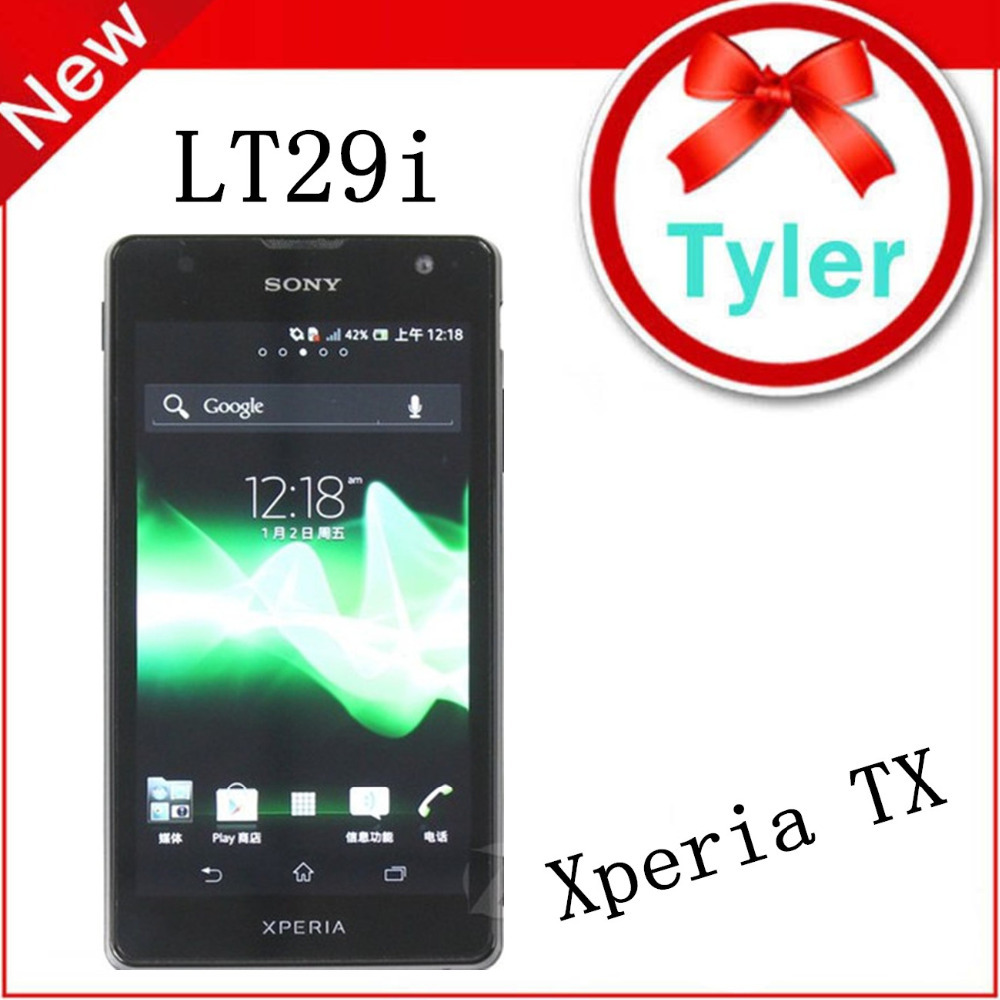 Sony LT29i Sony Xperia TX Mobile Phone 13MP Android 4 0 Smartphone Free shipping