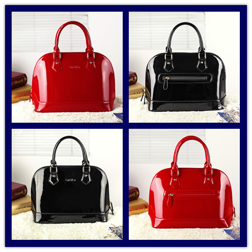 Women Elegance Style Handbags Woman s PU Leather Totes Lady s Fashion Candy Colors Bags Ladies