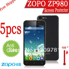 quad core matte film for zopo 980 smartphone 5pcs zp980 screen protector LCD protective film for