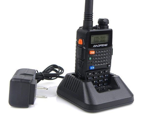 New 5W 128CH Walkie Talkie UHF VHF baofeng UV 5RC Transceiver Two Way FM Radio