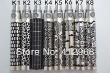 New EGO K Engraved Battery CE4 Atomizer Starter Kits Long Wick Clearomizer Vaporizer Zipper Stater Kits