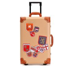 2014 New Men and Women Vintage Luggage PU Leather Travel Suitcase Universal Wheels Trolley Luggage 22