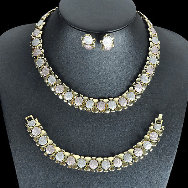 -Jewelry-Gift-Sets-for-Women-Alloy-Necklace-Earrings-Bracelet-Fashion ...