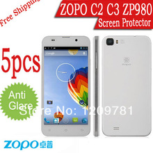 matte film for ZOPO 980 C3 C2 quad core 5pcs smartphone zopo c2 c3 screen protector