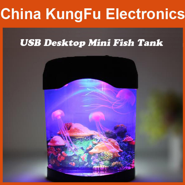 Купить электронный usb настольных мини-аквариум с небольшой ночник в ...