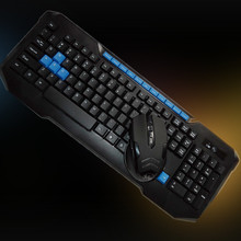 New Game Wireless Keyboard Mouse Button Suit Wholesale Laptop Keyboard and Mouse Free shipping