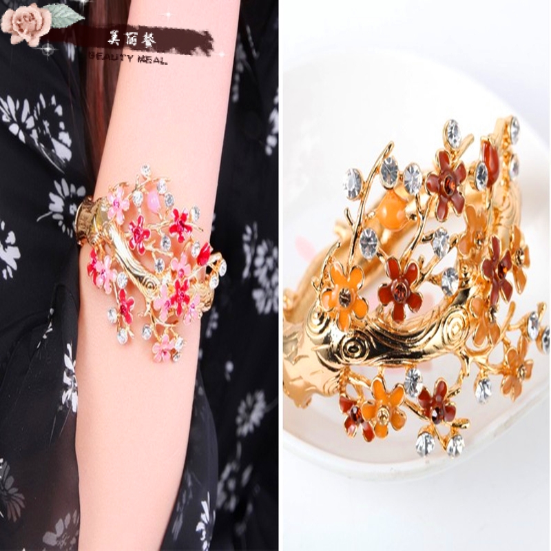 2014 New Hot Sale  Female bracelet honey bride and bridesmaids fashion personality 18k gold bohemia