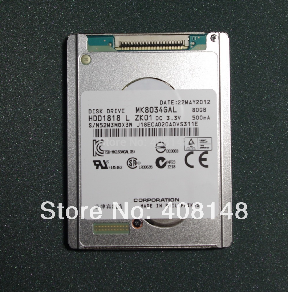 1.8/" MK1634GAL 160GB Hard Drive CE 5MM For iPod classic 7th 160G replacement NEW