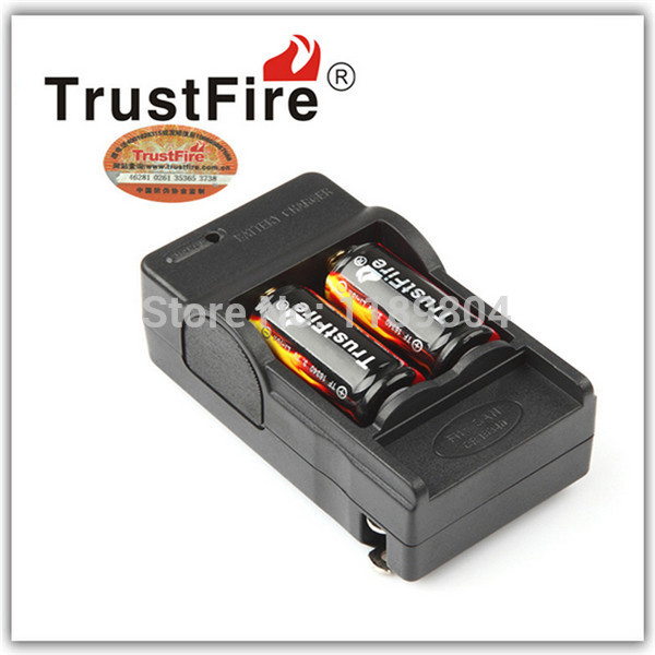 Trust Fire charger for e Cigarette Trustfire 18650 14500 10440 18500 li ion Rechargeable battery double