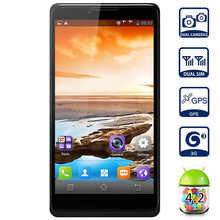 Lenovo A880 3G Phablet with MTK6582 1.3GHz Android 4.2 1GB RAM 8GB ROM WiFi GPS 6.0 inch QHD Screen
