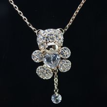 Fashion Tai chi bear necklace for women luxury statement brand stud necklace new design jewelry