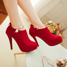 2014 NEW shoes single shoes platform thin heels 12cm  high heels fashion 3color wedding shoes women’s pumps  big size 34-43