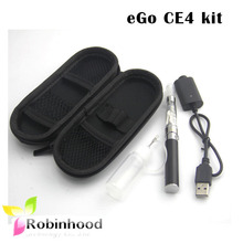 New eGo CE4 Zipper Kit E-cigarette Atomizer Clearomizer Vaporizer 650/900/1100mah eGo-T Battery USB Charger Bottle