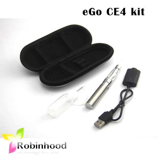 DHL shipping New eGo CE4 Zipper Kit E cigarette Atomizer battery ego kit