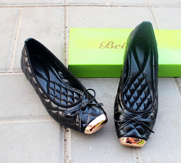 2014 spring square toe flat single shoes shallow mouth female casual plus size women s flat