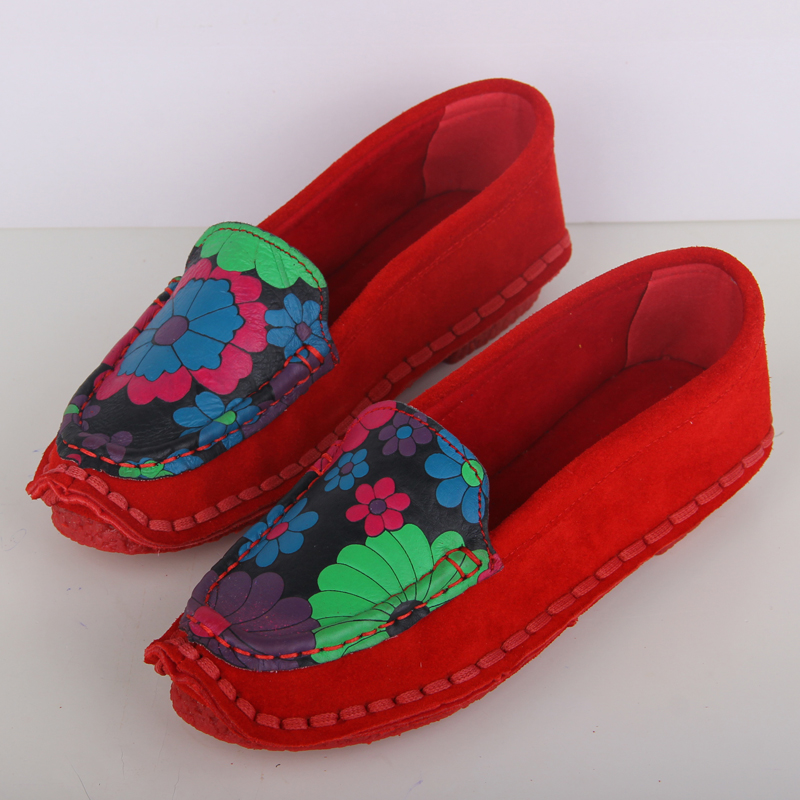 2014 autumn flat low dawdler casual shoes flat heel gommini women s loafers genuine leather shoes